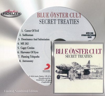 Blue Öyster Cult - Secret Treaties (2016) SACD-R