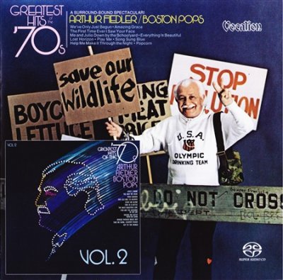 Arthur Fiedler Boston Pops - Greatest Hits Of The '70s Vols. 1 & 2 (2017) SACD-R