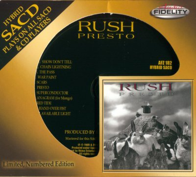 Rush - Presto (2014) SACD-R