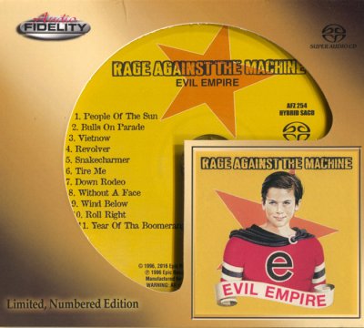 Rage Against The Machine - Evil Empire (2016) SACD-R